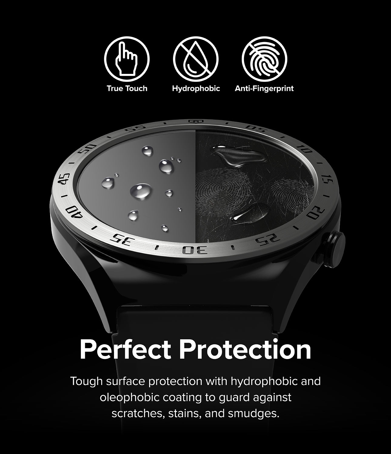 Xiaomi Watch S1 46mm | Glass for Bezel Styling [4P]