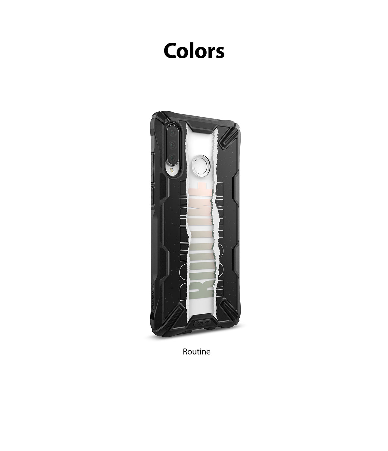 Huawei P30 Lite Case | Fusion-X Design 03. Routine
