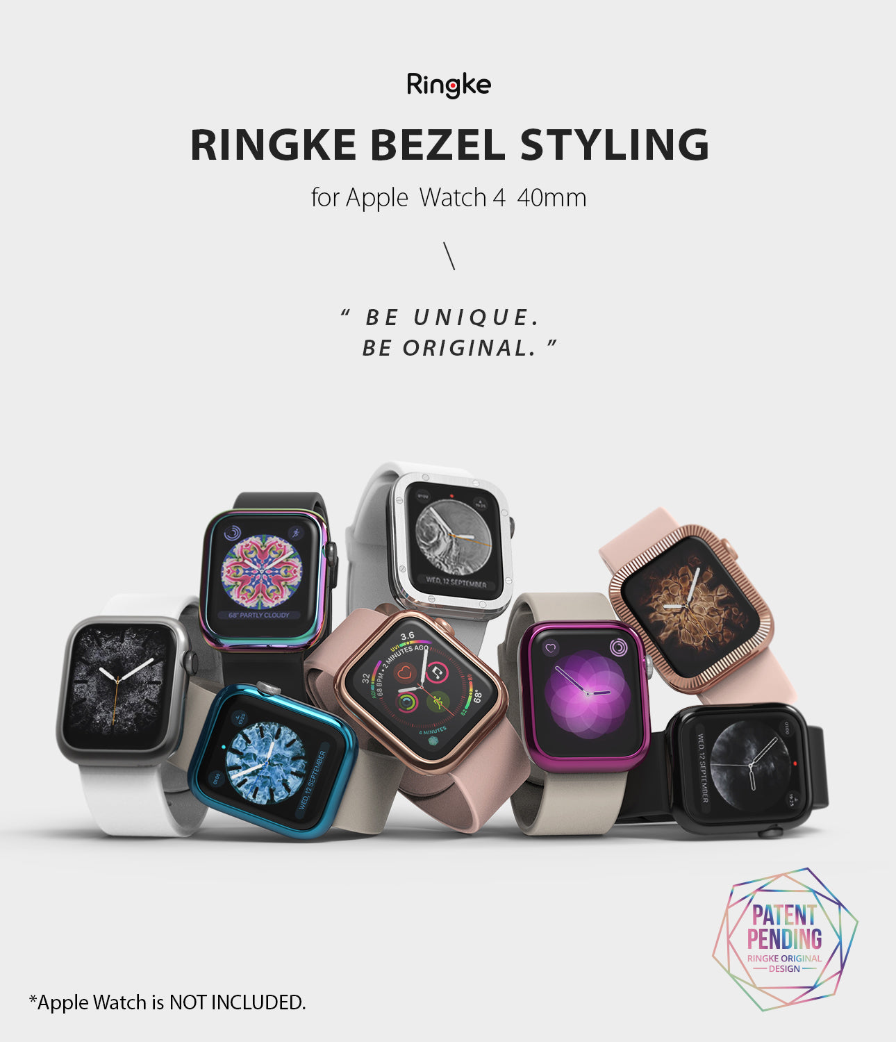 Apple Watch Series 6 / 5 / 4 / SE 40mm Ringke Bezel Styling – Ringke  Official Store