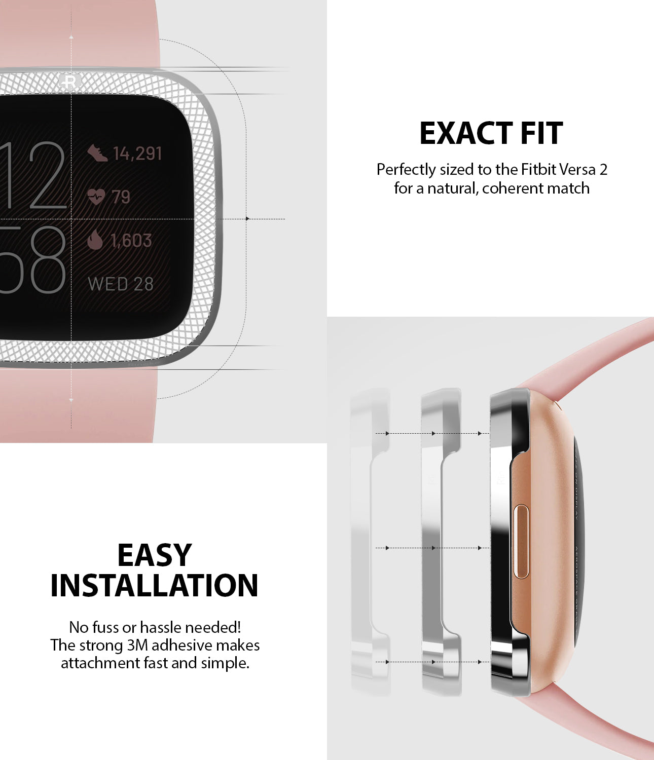 Fitbit Versa 2 | Bezel Styling 42