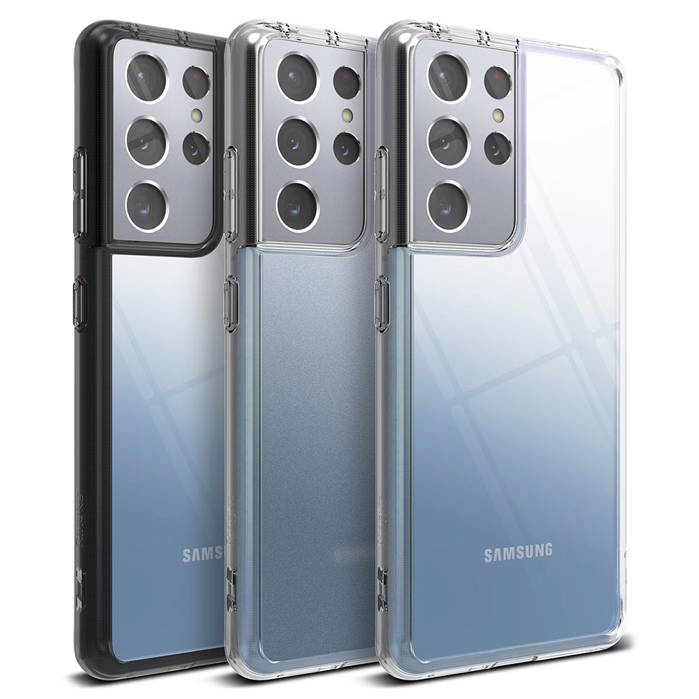Funda Ringke Fusion Para Samsung S21 Fe + Vidrio Templado