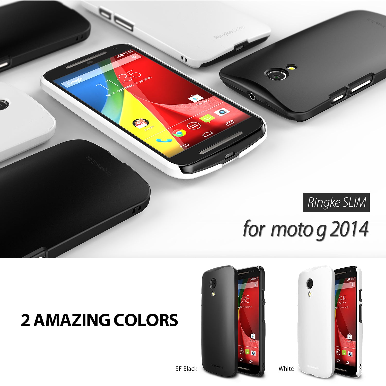 oppakken Draaien Denken Moto G 2014 (2nd Gen.) Case | Ringke Slim – Ringke Official Store
